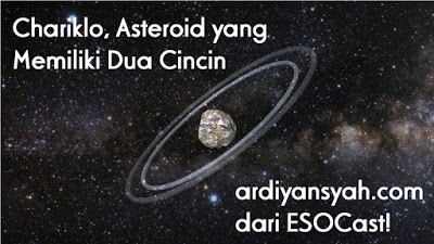 Chariklo, Asteroid yang Memiliki Dua Cincin (Video) Chariklo, Asteroid yang Memiliki Dua Cincin (Video)
