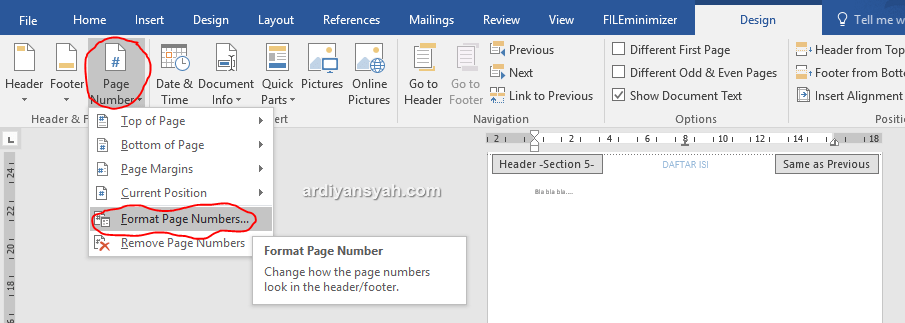 Cara Membuat Daftar Isi Otomatis di Word