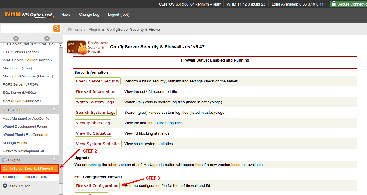 Cara Install dan Setting CSF Firewall di cPanel