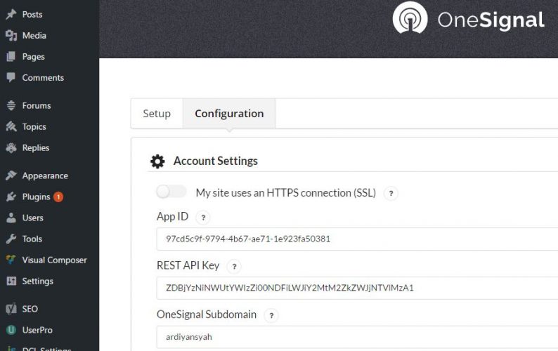 Cara Membuat Notifikasi Browser di Website WordPress