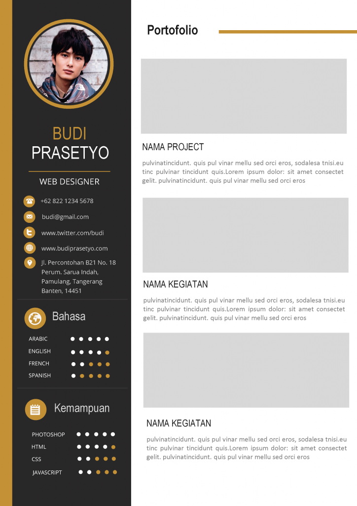 Cara Membuat CV yang Menarik
