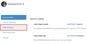 Cara Upgrade Versi PHP di WHM Menggunakan EasyApache 4