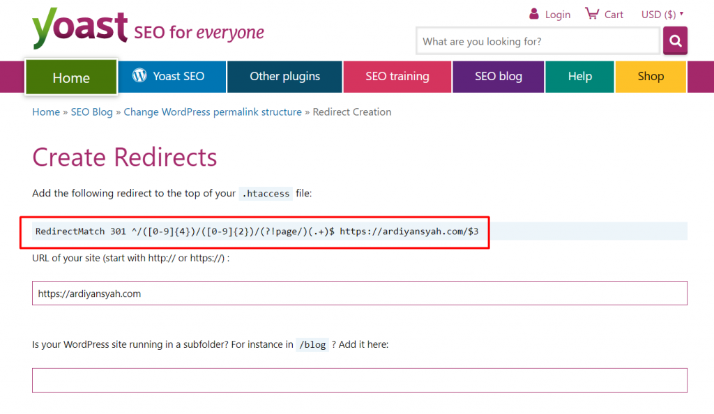 Cara Aman Mengubah Permalink WordPress ke Post name