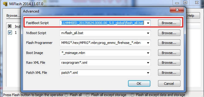 Tutorial Flashing Xiaomi Redmi Note 2 Menggunakan MiFlash