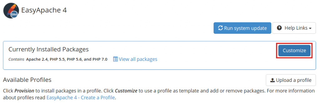 Cara Upgrade Versi PHP di WHM Menggunakan EasyApache 4