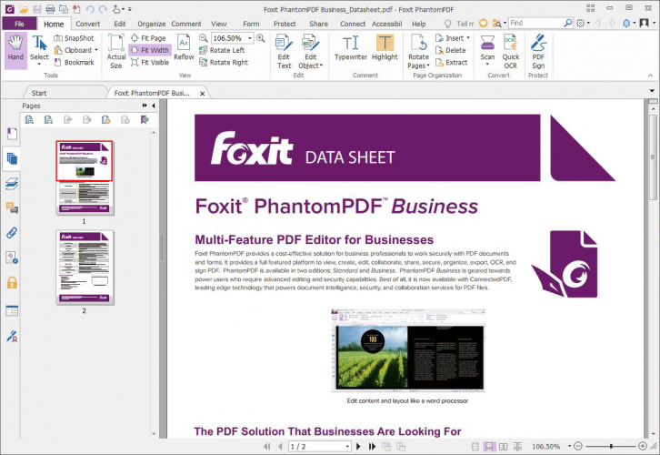 Download Foxit PhantomPDF Business Gratis