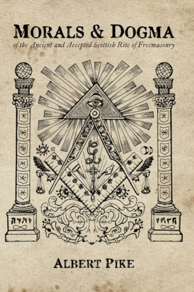 Morals and Dogma, buku filsafat esoteris yang diterbitkan oleh Albert Pike Dewan Tertinggi Freemasonry di masanya, pertama kali diterbitkan tahun 1871 dan kemudian dicetak ulang secara teratur hingga tahun 1969