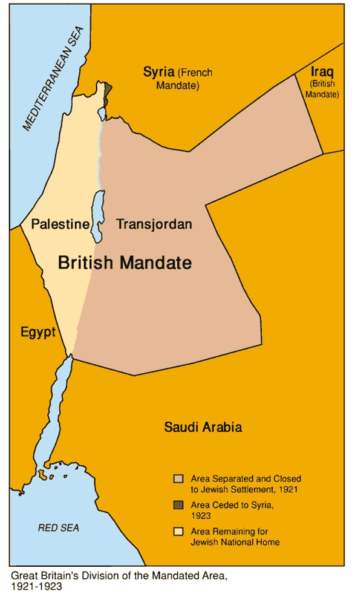 Wilayah Mandat Inggris atas Palestina